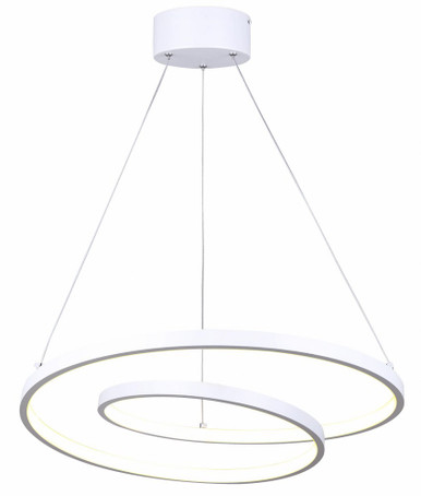 Livana LED Light Small Chandelier by Canarm - LCH259A20BK