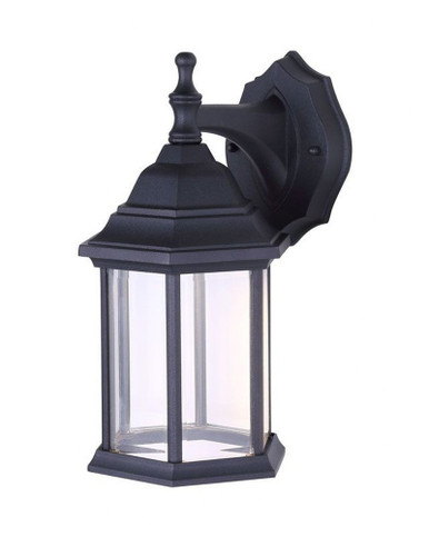 9W 1 LED Outdoor Wall Lantern 12 Inch Wide by Canarm - LOL336