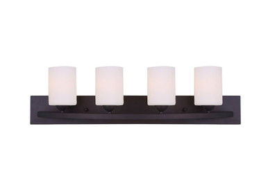 Hampton 4 Light Vanity Light by Canarm - IVL370A04BK