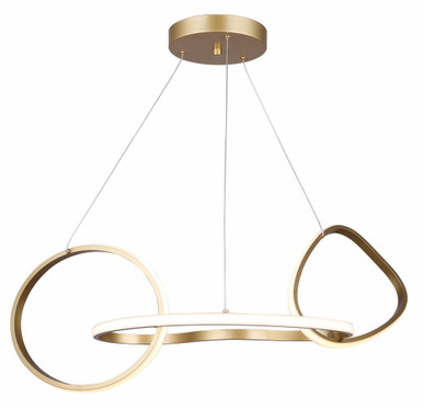 Zuri 1 LED Light Large Chandelier by Canarm - LCH234A32