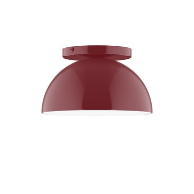 Axis 1 Light 8 Inch Wide Dome Flush Mount by Montclair Light Works - FMD431