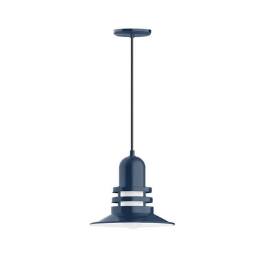 Atomic 1 Light Medium Pendant 81.5 Inch Tall by Montclair Light Works - PEB148