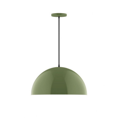 Axis 1 Light Large Dome Pendant by Montclair Light Works - PEB433