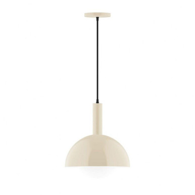 Stack 1 Light Dome Medium Pendant 84 Inch Tall by Montclair Light Works - PEBX471-G15