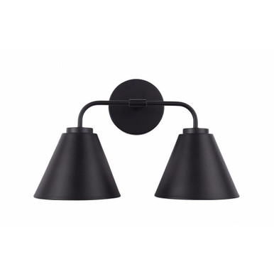 Loft Lantern 2 Light Vanity Light by Brio - LL802