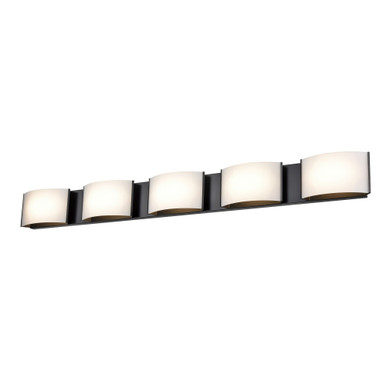 Candleguard 5 Light Bath Vanity 4.25 Inch Tall and 38.5 Inch Wide by DVI - DVP17155