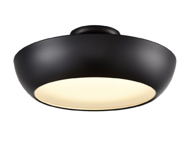 Antares 24W 1 LED Semi Flush Mount 6 Inch Tall and 16 Inch Wide by DVI - DVP0612