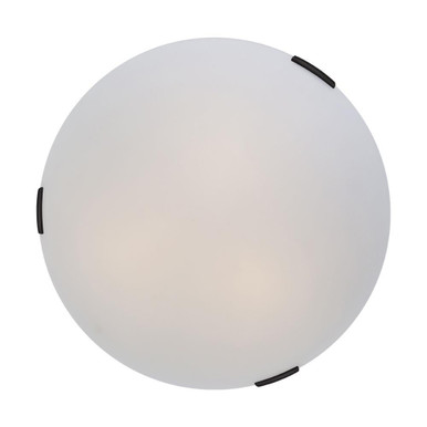 Orinoco 2 Light Flush Mount 4 Inch Tall and 12 Inch Wide by DVI - DVP1432