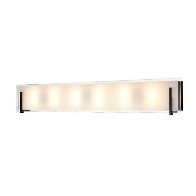 Geneva 6 Light Bath Vanity 5.75 Inch Tall and 35.75 Inch Wide by DVI - DVP14855
