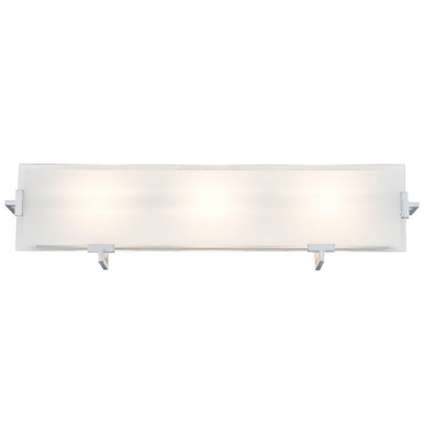 Zurich 3 Light Bath Vanity 6.25 Inch Tall and 25.25 Inch Wide by DVI - DVP14543