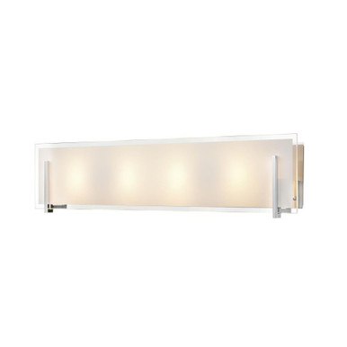 Geneva 4 Light Bath Vanity 5.75 Inch Tall and 23.75 Inch Wide by DVI - DVP14843