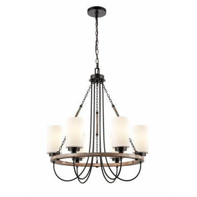 Paladin 6 Light Medium Chandelier by Innovations - 442-C6R-G442