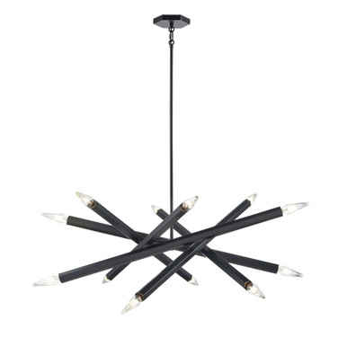 Kestrel 12 Light Pendant 9.75 Inch Tall and 32.5 Inch Wide by DVI - DVP30650