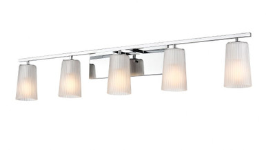 Luca 5 Light Bath Vanity 7.75 Inch Tall and 43.5 Inch Wide by DVI - DVP31355