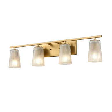 Luca 4 Light Bath Vanity 7.75 Inch Tall and 33.5 Inch Wide by DVI - DVP31344