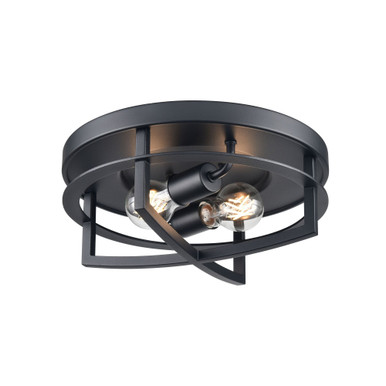 Five Points 2 Light Outdoor Flush Mount 5.5 Inch X 12.75 Inch Wide by DVI - DVP29974