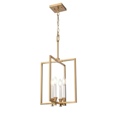 Carisbrooke 4 Light Pendant 18.75 Inch Tall and 13 Inch Wide by DVI - DVP37148