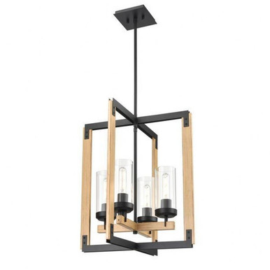 Okanagan 4 Light Pendant 21.25 Inch Tall and 18 Inch Wide by DVI - DVP38648