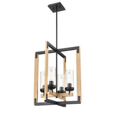 Okanagan 4 Light Pendant 21.25 Inch Tall and 18 Inch Wide by DVI - DVP38648