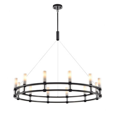 Cardinal 12 Light Chandelier 8.75 Inch Tall and 42 Inch Wide by DVI - DVP37829