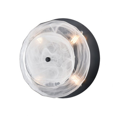 Carousel 4 Light Flush Mount 5.25 Inch Tall and 12.5 Inch Wide by DVI - DVP36528