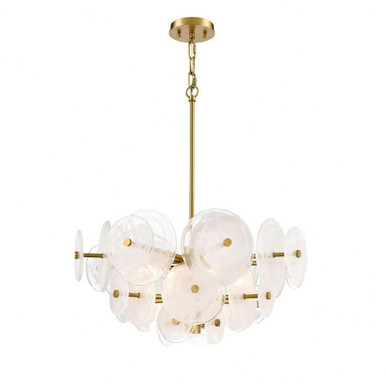 Carousel 6 Light Pendant 11.5 Inch Tall and 21.5 Inch Wide by DVI - DVP36505