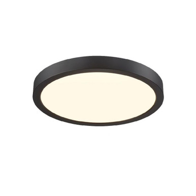 Typhoon 12W 1 LED Flush Mount 0.75 Inch Tall and 7 Inch Wide by DVI - DVP39618