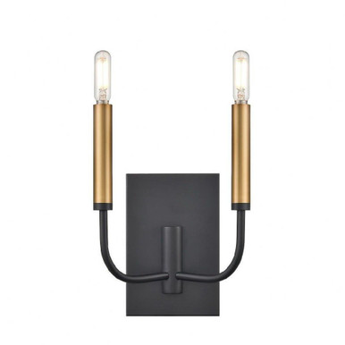 Olivia 2 Light Wall Sconce 10 Inch Tall and 7.25 Inch Wide by DVI - DVP44099