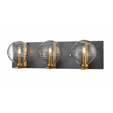 Tropea 3 Light Bath Vanity 6.25 Inch Tall and 22.75 Inch Wide by DVI - DVP40443