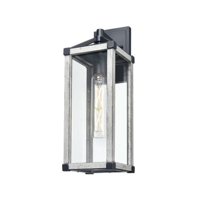 Nipigon 1 Light Outdoor Wall Mount 16.5 Inch Tall and 5.75 Inch Wide by DVI - DVP41272