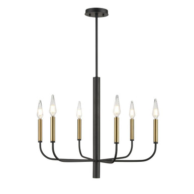 Olivia 6 Light Medium Chandelier by DVI - DVP44026