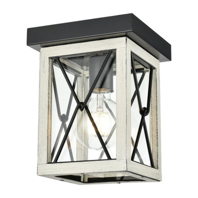 County Fair 1 Light Outdoor Flush Mount 8.75 Inch X 6.75 Inch Wide by DVI - DVP43374