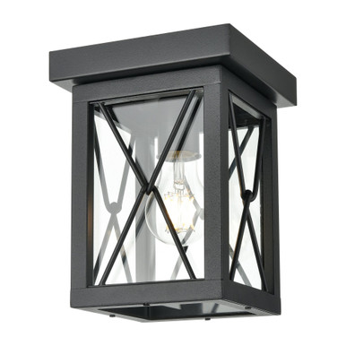 County Fair 1 Light Outdoor Flush Mount 8.75 Inch X 6.75 Inch Wide by DVI - DVP43374