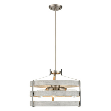 Fort Garry 3 Light Pendant 12.25 Inch Tall and 17 Inch Wide by DVI - DVP41820