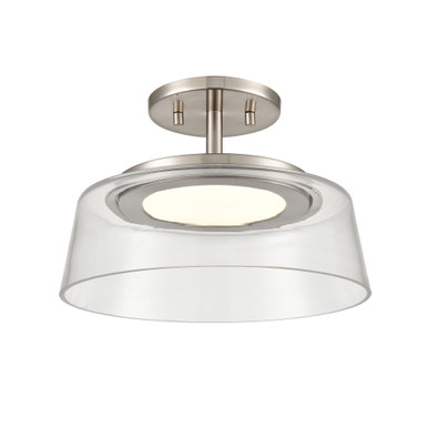 Triptych 12W 1 LED Convertible Pendant 7.5 Inch X 11.5 Inch Wide by DVI - DVP46720