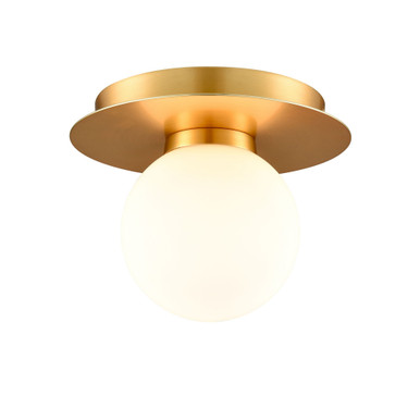 Atwood 1 Light Flush Mount 5 Inch Tall and 6.25 Inch Wide by DVI - DVP45032