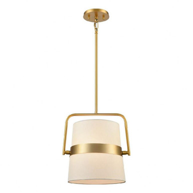 Bon Echo 4 Light Pendant 7.25 Inch Tall and 17.25 Inch Wide by DVI - DVP48420