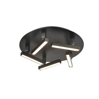 Gammahydrae 24W LED Flush Mount 7 Inch Tall and 14.25 Inch Wide by DVI - DVP44753
