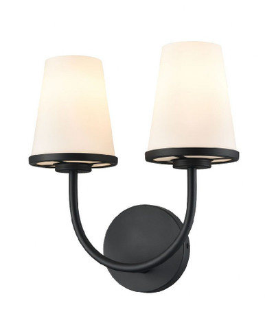 Kanata 2 Light Wall Sconce 13 Inch Tall and 11.75 Inch Wide by DVI - DVP48099