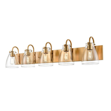 Emma 5 Light Bath Vanity 9.25 Inch Tall and 42 Inch Wide by DVI - DVP47055