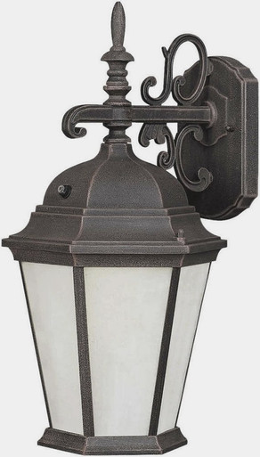 Oliver 1 Light Outdoor Wall Lantern 16 Inch Tall by Forte - 17015-01
