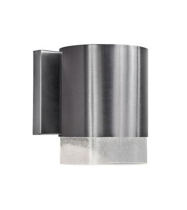 Piston 1 Light Outdoor Wall Lantern 9 Inch Tall by Forte - 1253-01