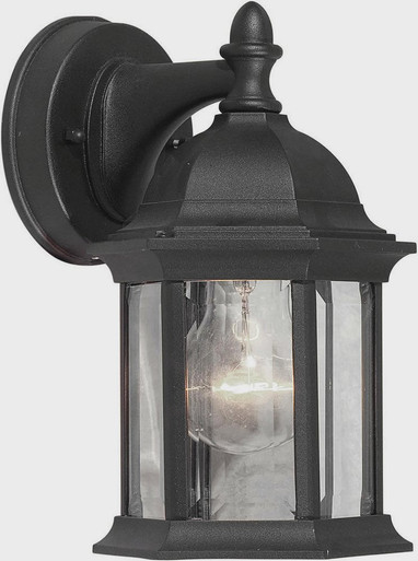 Chester 1 Light Outdoor Wall Lantern 9.5 Inch Tall by Forte - 1776-01