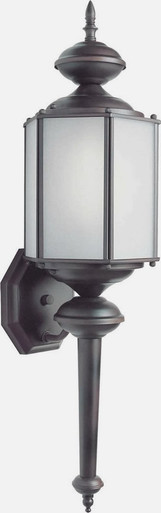 Rex 1 Light Outdoor Wall Lantern by Forte - 10021-01
