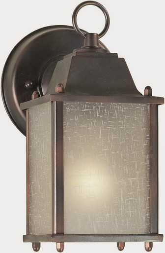Preston 1 Light Outdoor Wall Lantern by Forte - 1755-01