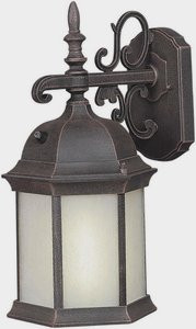 Chester One Light Outdoor Wall Lantern by Forte - 17008-01