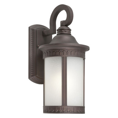 Bourne 1 Light Outdoor Wall Lantern 16.25 Inch Tall by Forte - 17022-01