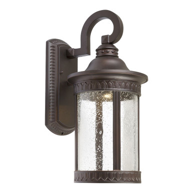Bourne 11W 1 LED Outdoor Wall Lantern by Forte - 17101
