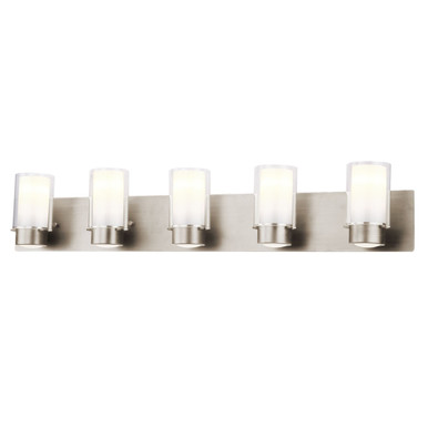 Essex 5 Light Bath Vanity 7.5 Inch Tall and 41.75 Inch Wide by DVI - DVP9055