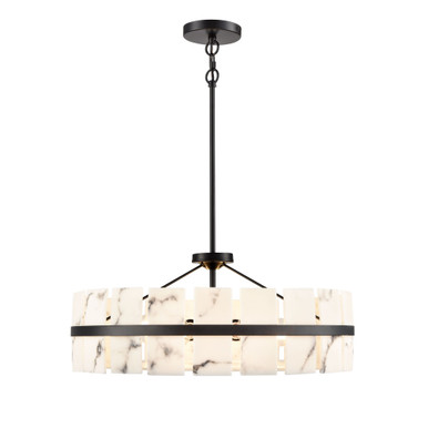 Luna 5 Light Large Pendant 10.25 Inch Tall and 23.5 Inch Wide by DVI - DVP5208